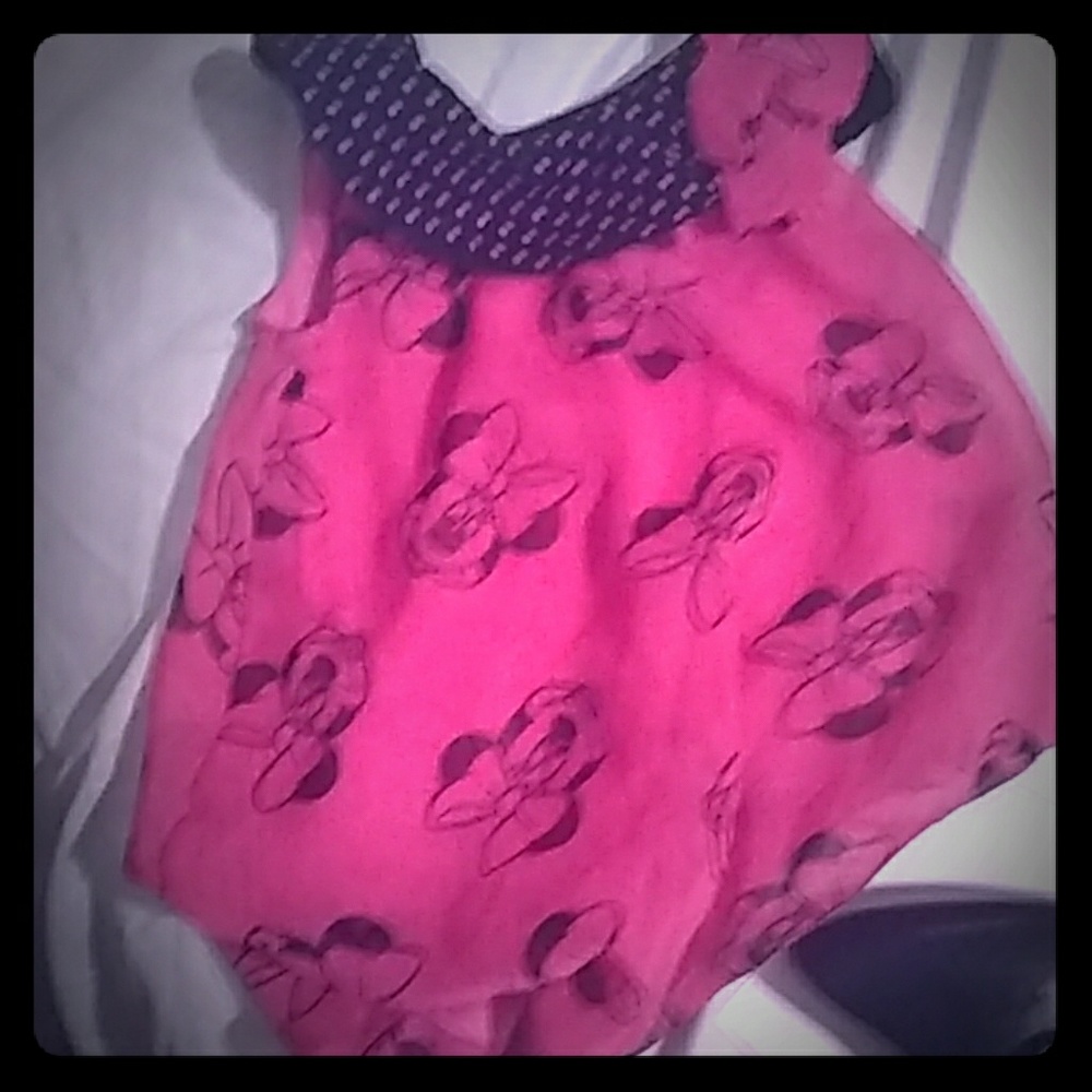 Disney baby girl Minnie mouse onsie top